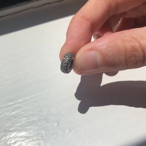 PANDORA - Clear Sparkle Spacer Charm S925 ALE Stamped, Goes with any bracelet